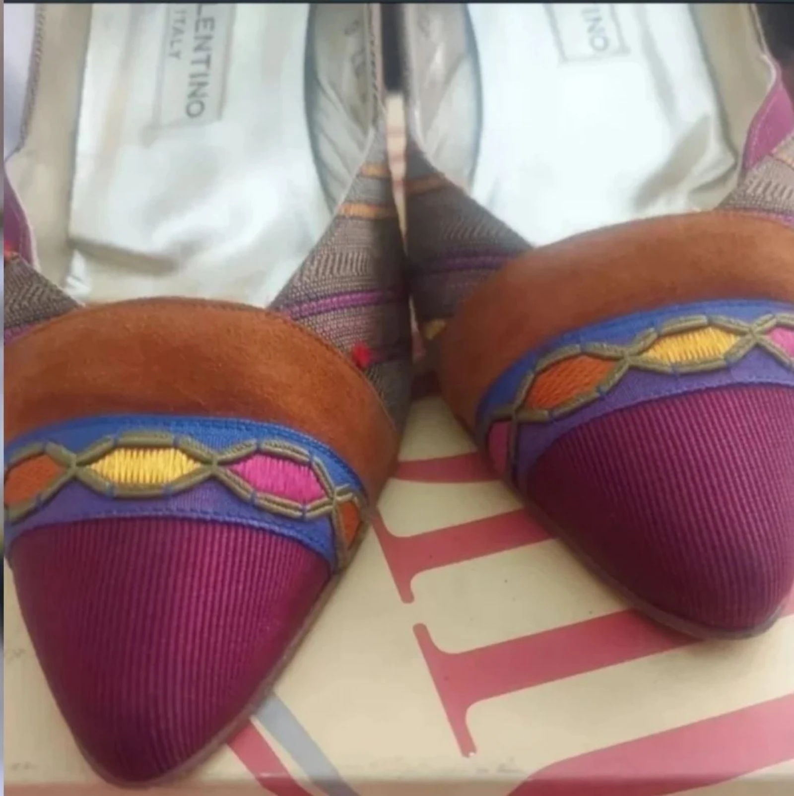 Mario Valentino Archive - Sapato Alto Vintage - Peça de Colecionador - Condição Imaculada – photo 8